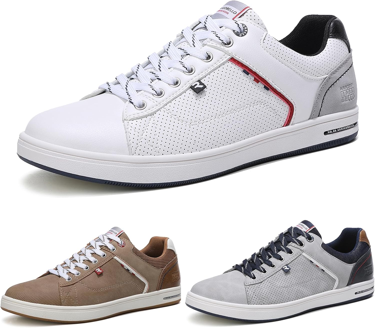 ARRIGO BELLO Zapatos Hombre Vestir Casual Zapatillas Deportivas Running Sneakers Corriendo Transpirable Tamaño 41-46