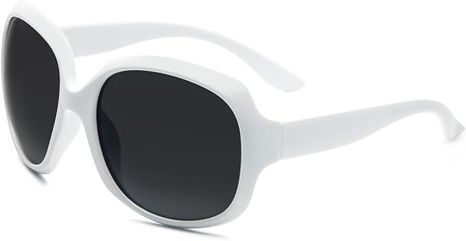 KoKoBin Gafas de sol polarizadas de moda para mujer Gafas de protección UV400 al aire libre con marco grande