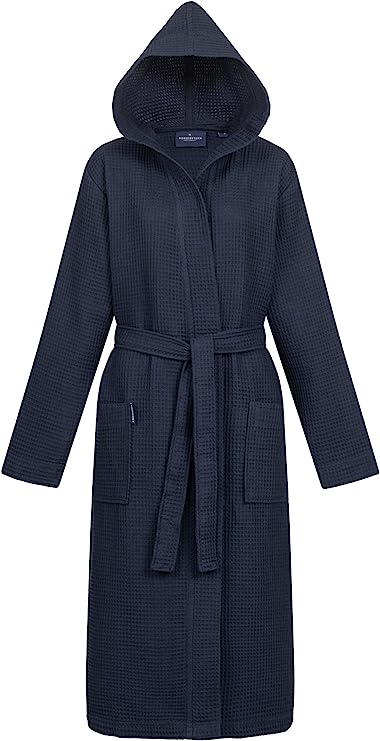 Morgenstern Albornoz Ligero Unisex Nido de Abeja 100% Algodón