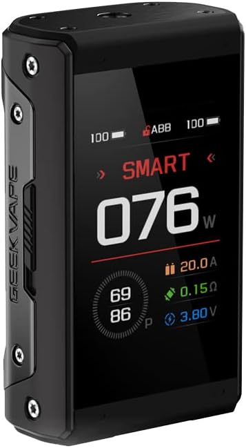 Geekvape T200 Aegis Touch mod | Geekvape original T200 (AEGIS TOUCH) Mod de caja táctil de 2.4 pulgadas 200W Vape Mod sin batería sin nicotina