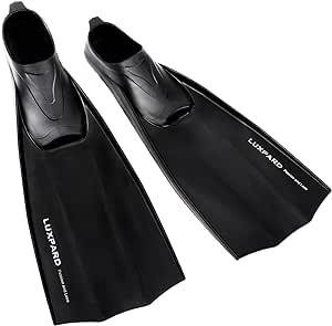 LUXPARD Aletas, aletas de snorkel para adultos, cómodas y suaves aletas de esnórquel, aletas para snorkel, buceo y apnea (44/45)