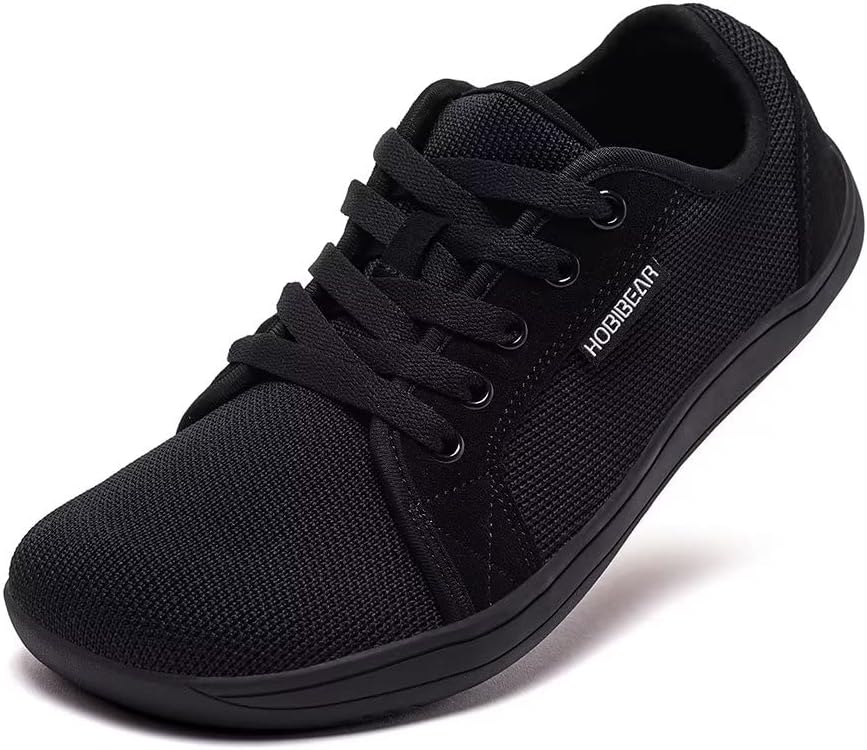 HOBIBEAR Unisex Calzado Descalzo Minimalistas Hombres Mujeres Zapatillas Ligeras Flexibles para Exterior Interio Ligeros y Transpirables