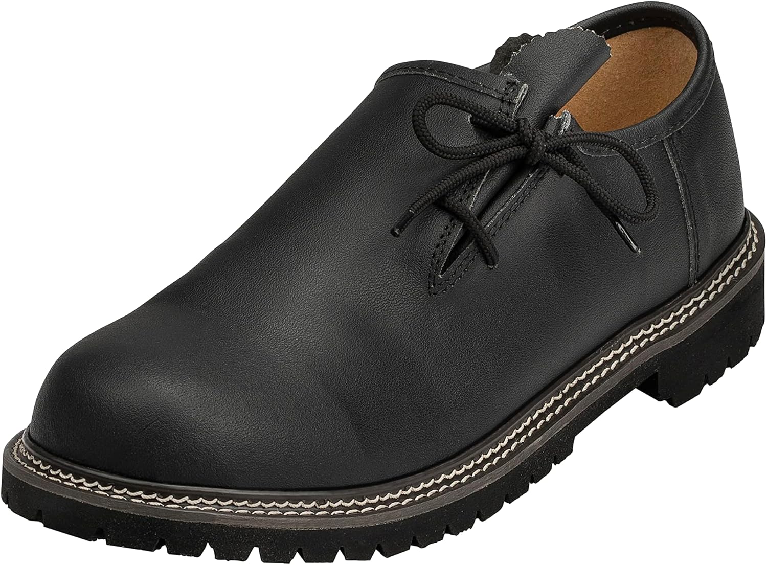 TR Martha Zapatos para traje regional de alta calidad para hombre, de piel para Oktoberfest