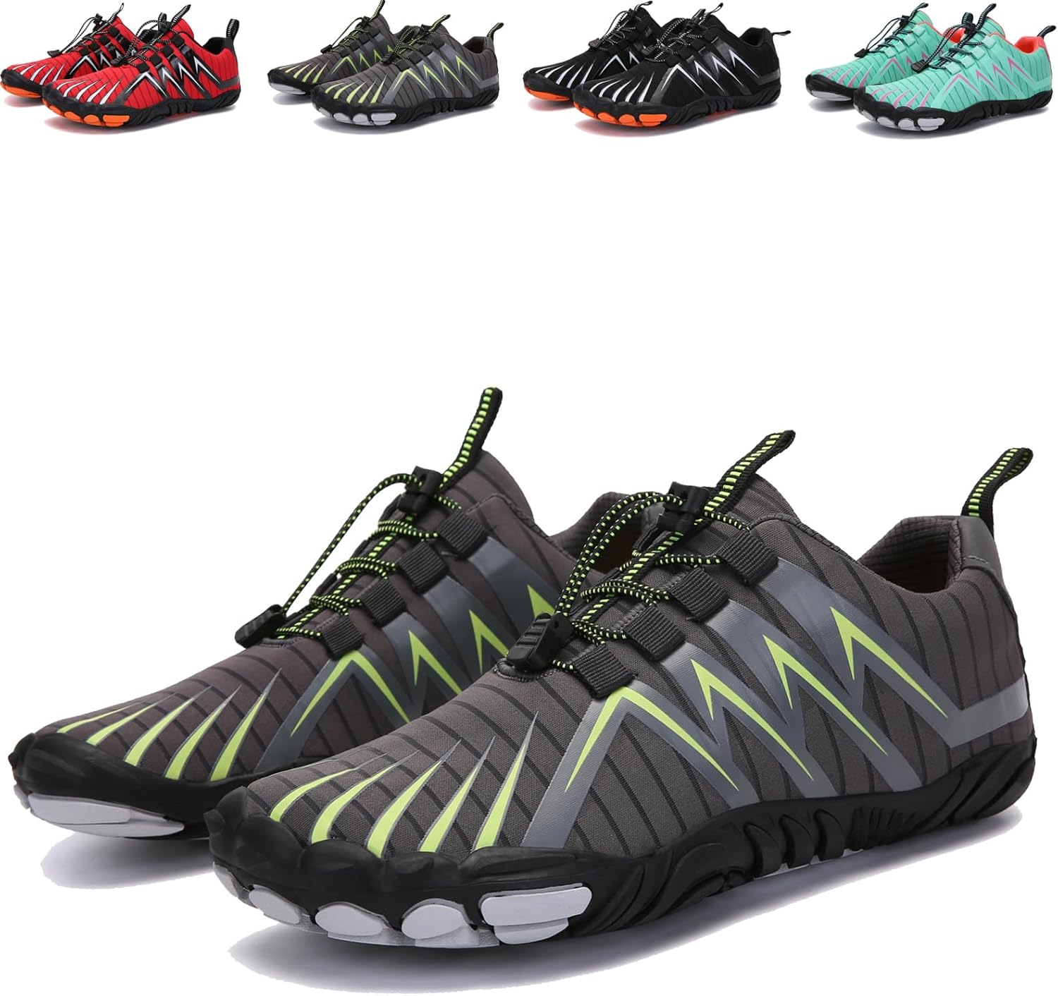 FOGOIN ORTHOSHOES OrganicMotion - Malia Rock - Zapatos ortopédicos descalzos transpirables, antideslizantes, para natación, surf, acuática, fitness, para mujer y hombre.