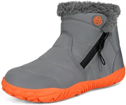 Gaatpot Botas de Nieve Calientes Zapatillas de Invierno Impermeables Unisex Niños,Gr.29-39