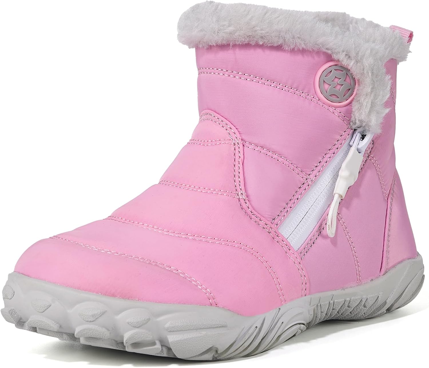 Gaatpot Botas de Nieve Calientes Zapatillas de Invierno Impermeables Unisex Niños,Gr.29-39