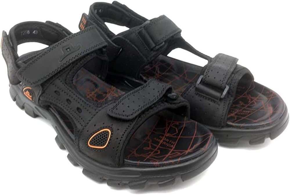Asifn Cuero Sandalias Zapatos Trekking Deportivas Verano Senderismo Hombres Chanclas Playa Pescador Zapatillas Antideslizantes